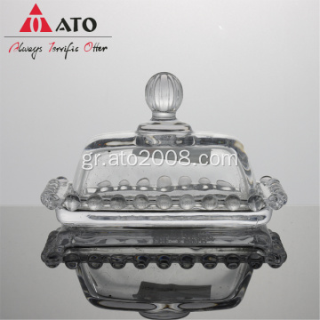 Ato Cake Glass Storage Candy Jar Dessert Container